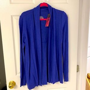 NWT Lilly Pulitzer Elena Wrap in Heathered Lapis Lazuli